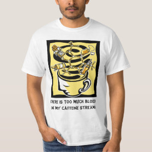 Det finns för mycket blod i mitt koffein strömme tee