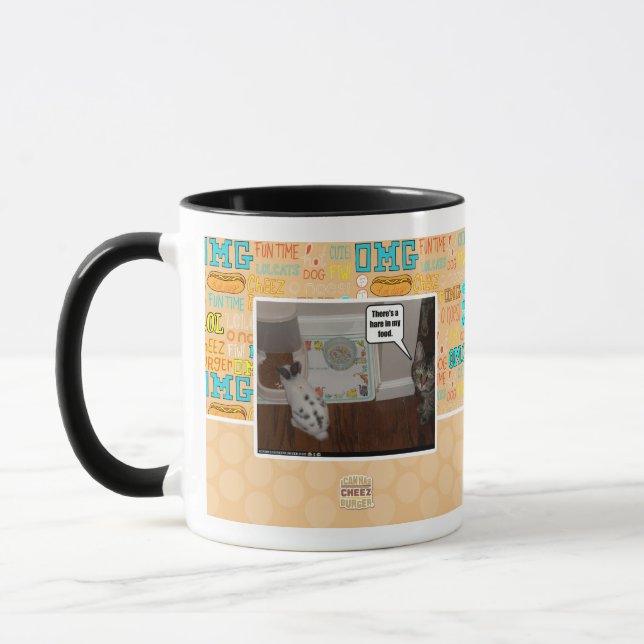 Det finns hare i min food. mugg (Vänster)