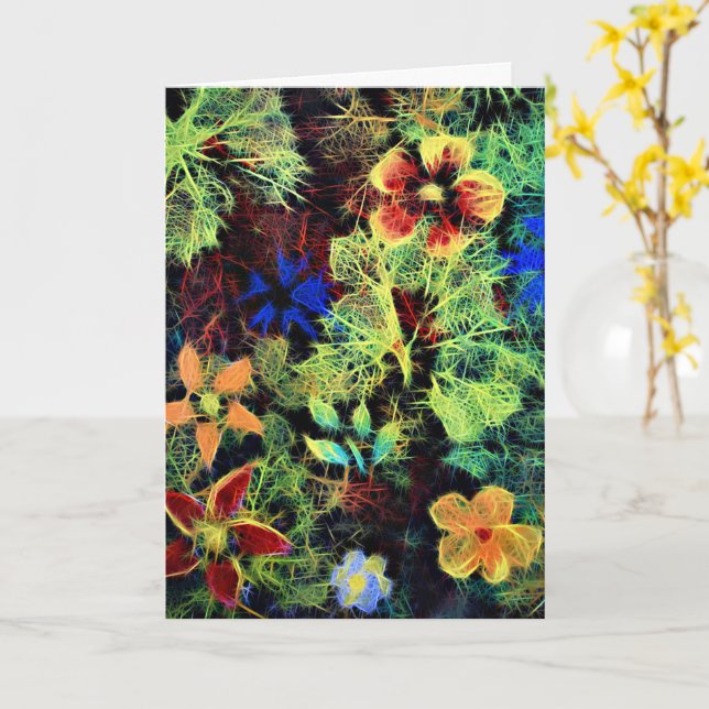 Det finns i Färg-hälsningskortet Kort (Gul blomma)