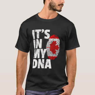 Det finns i min DNA Canada Canadian Flagga Maple P T Shirt