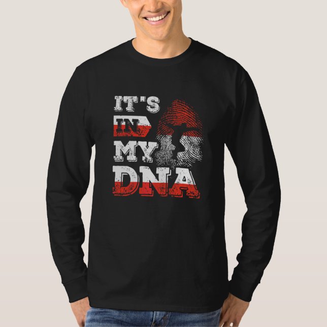 Det Finns I Min Dna Parkour T Shirt (Framsida)