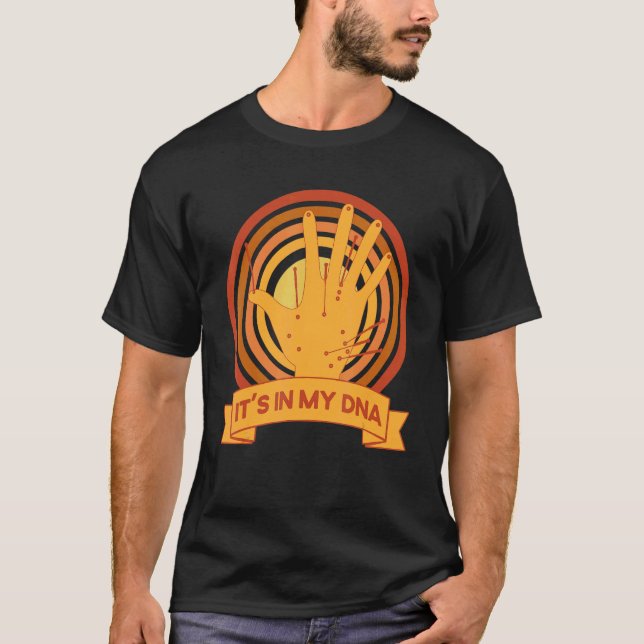 Det finns i min DNA-Vintage. T Shirt (Framsida)