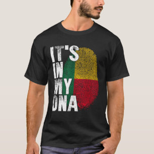 Det finns i mitt DNA Beninska afrikaner Afro Afrik T Shirt