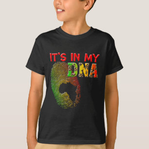 Det Finns I Mitt Dna Svarta Historiska Rötter Afri T Shirt
