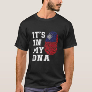 Det finns i mitt DNA taiwanesisk stolt Taiwans fl T Shirt