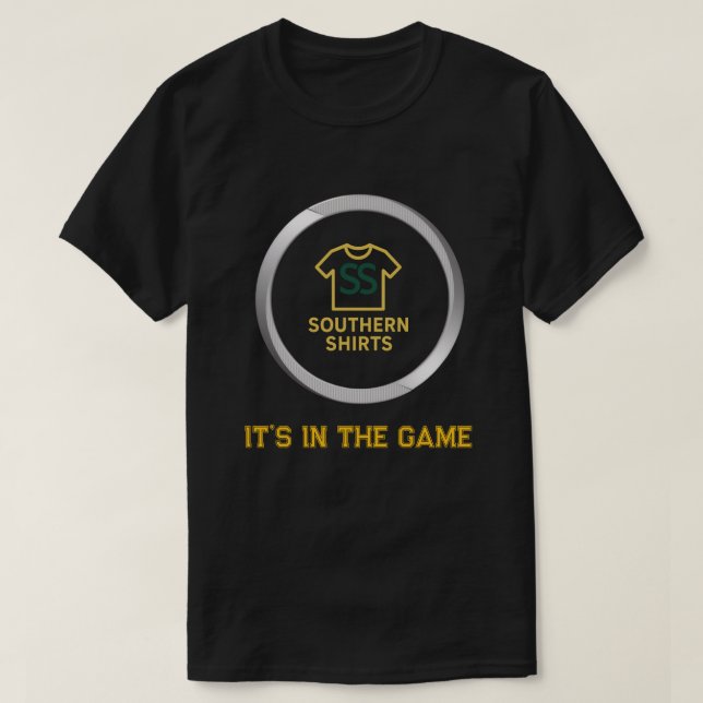 Det finns i spelet t shirt (Design framsida)