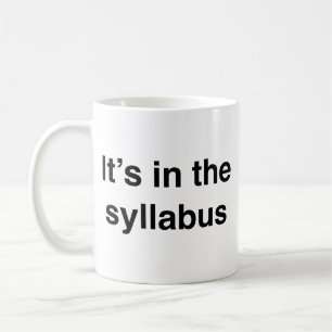Det finns i Syllabus-kaffet Mugg