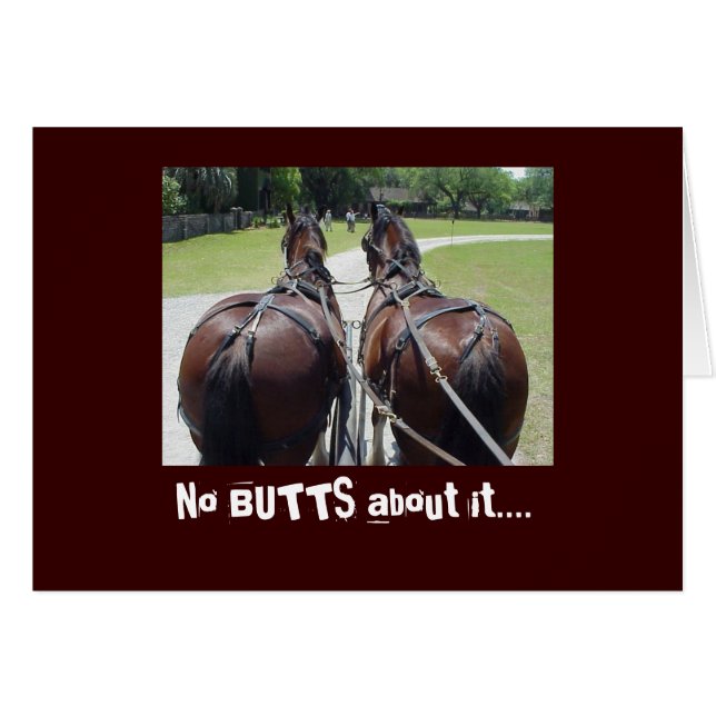 DET FINNS INGA KNAPPAR... HÄLSNINGSKORT (Framsidan Horizontal)