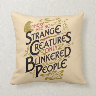 Det finns inga märkliga skapelser kudde