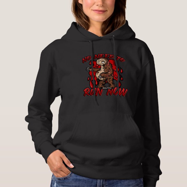 Det finns ingen anledning till Springa nu Zombie S T Shirt (Framsida)