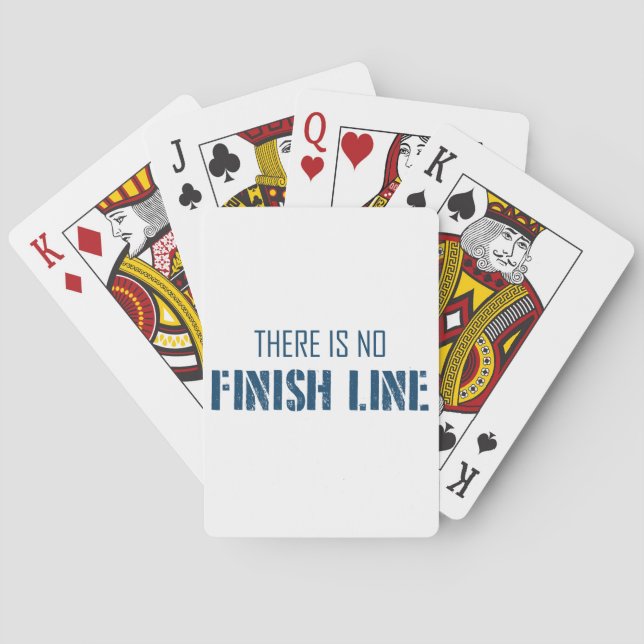 Det finns ingen Avslutat rad Spel Kort (Baksidan)