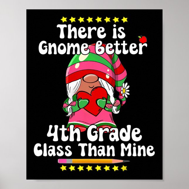 Det Finns Ingen Bättre Tomte 4:e Klass Cl Hippie V Poster (Framsidan)