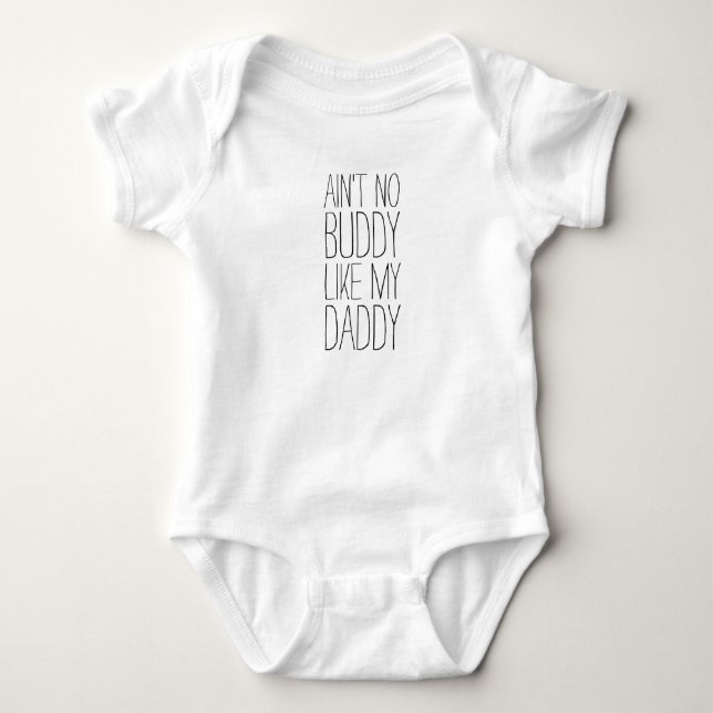 Det finns ingen Buddy som pappa - Far Dag Gift B T Shirt (Framsida)