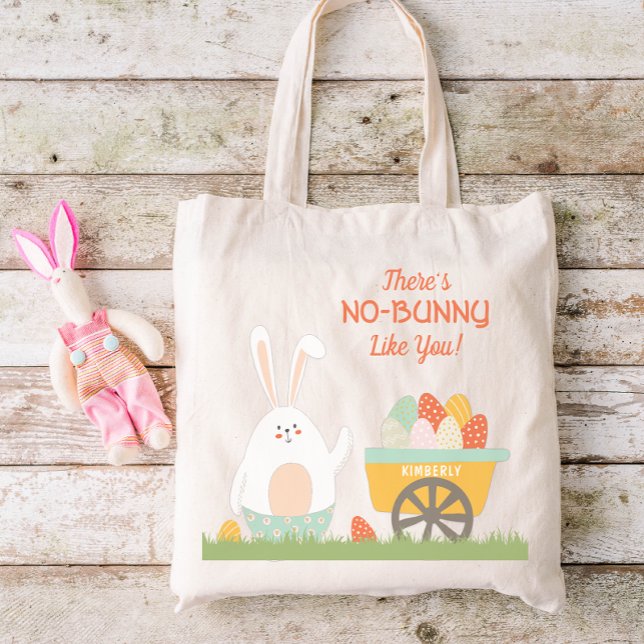 Det finns ingen bunny som du Personlig Påsk Tygkasse (Skapare uppladdad)