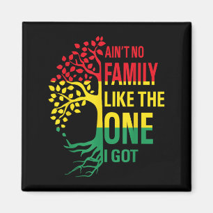 Det finns ingen familj som den jag Har Lönnfamilje Magnet