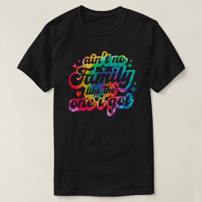 Det finns ingen familj som den jag Har Lönnfamilje T Shirt (Design framsida)