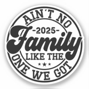 Det finns ingen familj som den vi Har 2025 Reunion Klistermärken