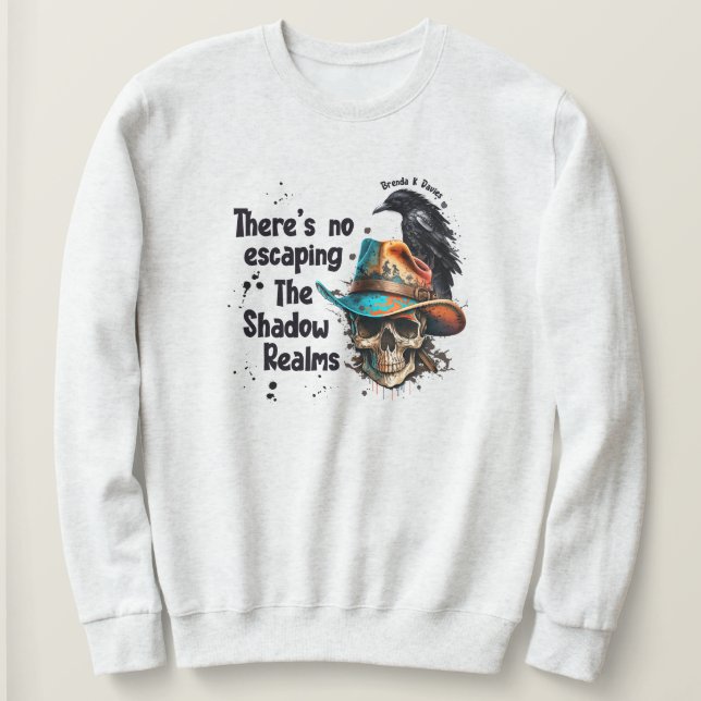 Det finns ingen flykt Brenda K Davies Shadow Realm T Shirt (Design framsida)