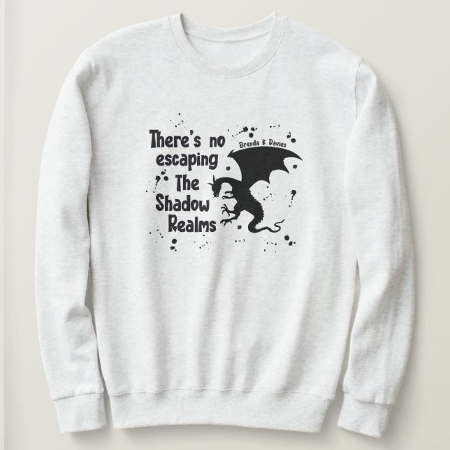 Det finns ingen flykt från Brenda K Davies Shadow  T Shirt (Design framsida)