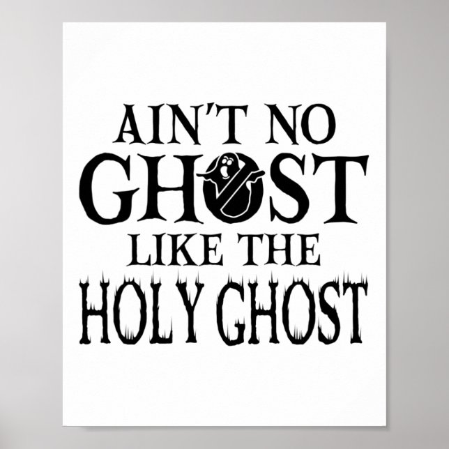 Det finns ingen Ghost som Heligan Ghost - Christia Poster (Framsidan)