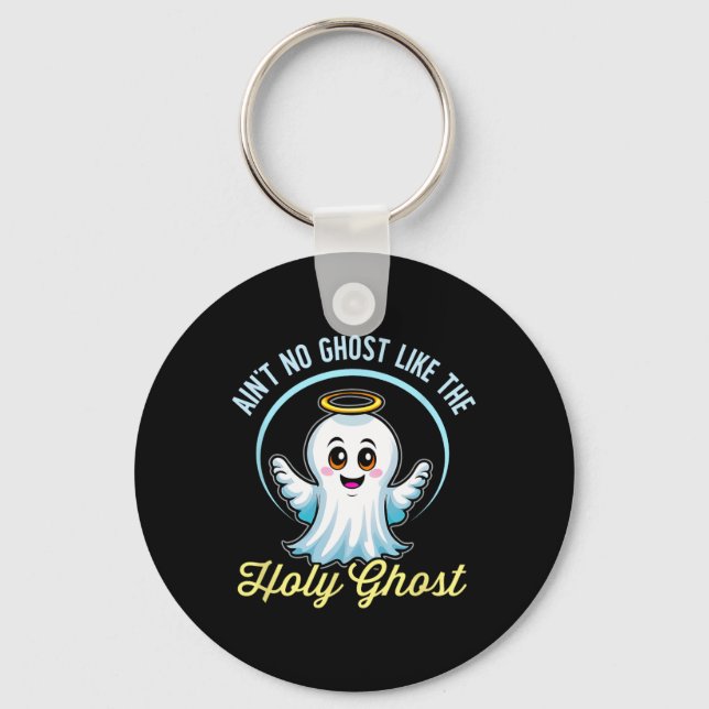 Det finns ingen Ghost som Heligan Ghost Funny Chri Nyckelring (Framsida)