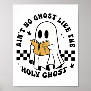 Det finns ingen Ghost som Heligan Ghost Funny Chri Poster