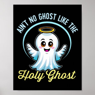 Det finns ingen Ghost som Heligan Ghost Funny Chri Poster