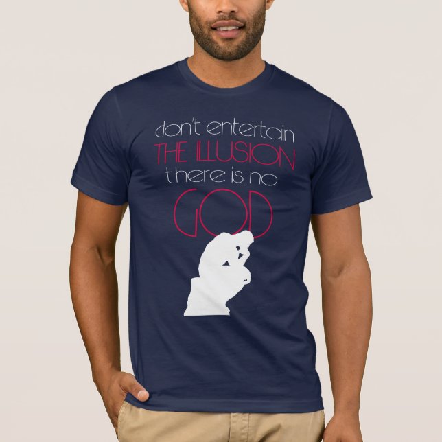 Det finns ingen Gud T-shirt (Framsida)