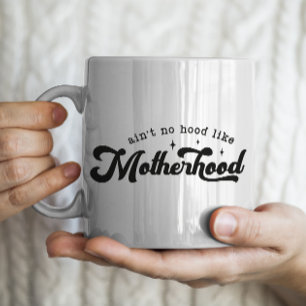 "Det finns ingen huva som moderskap" Kaffemugg