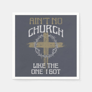Det finns ingen kyrka som den jag Har. Pappersservett