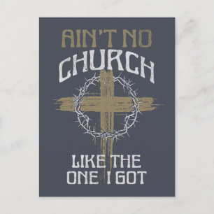 Det finns ingen kyrka som den jag Har. Vykort