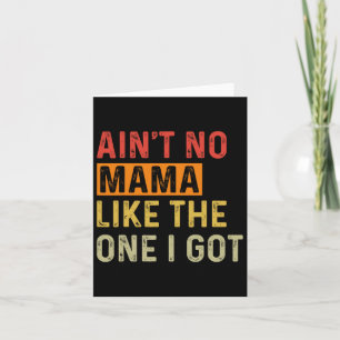 Det finns ingen mamma som den jag har Rolig familj Kort