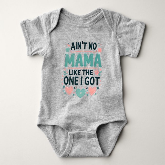 Det finns ingen Mamma som den jag Har. T Shirt (Framsida)