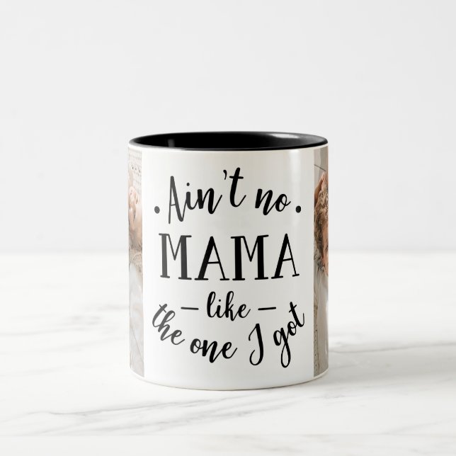 Det finns ingen Mamma som den jag Har Två-Tonad Mugg (Center)