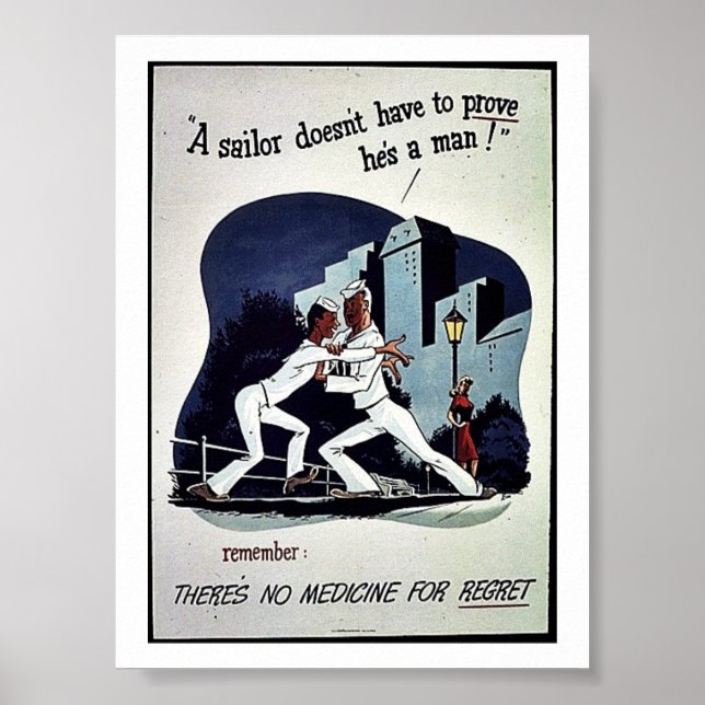 Det finns ingen medicin för Regret Poster (Framsidan)