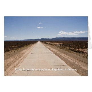 Det finns ingen möjlighet till lycka hälsningskort