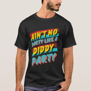 Det finns ingen Party som en dydig Party Retro Tee