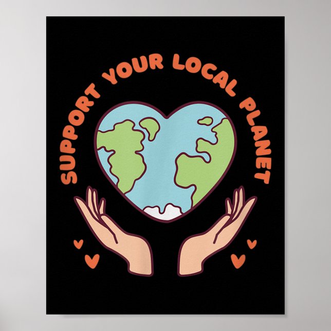 Det finns ingen plan B för klimatskydd Poster (Framsidan)