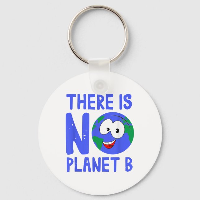 Det finns ingen plan B I-miljö Nyckelring (Framsida)