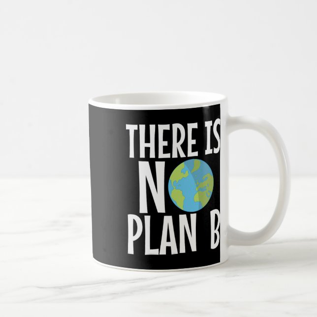 Det finns ingen plan B-jorddag Kaffemugg (Höger)