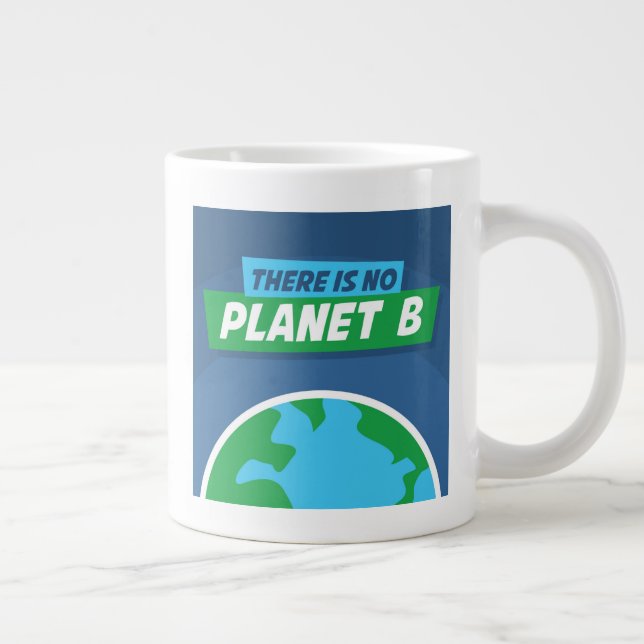 Det finns ingen plan B Jumbo Mugg (Höger)