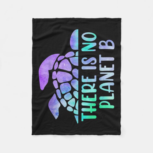 Det finns ingen plan B-miljöskydd _1 Fleecefilt (Framsidan)
