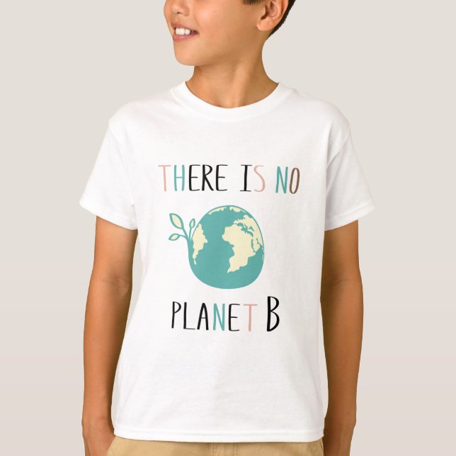 Det finns ingen plan B T Shirt (Framsida)
