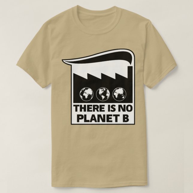Det finns ingen plan B T Shirt (Design framsida)