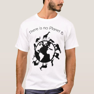 Det finns ingen planet B Djurens Höger Jorden Eco T Shirt