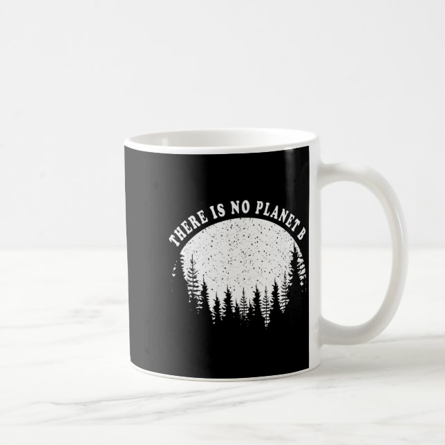 Det finns ingen planet B Glad jordens dag 2020 Ear Kaffemugg (Höger)