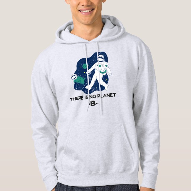 Det finns ingen planet B - Jorddagen Hoodie (Framsida)