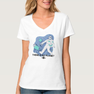Det finns ingen planet B - Jordens dag (Sketchy Te T Shirt