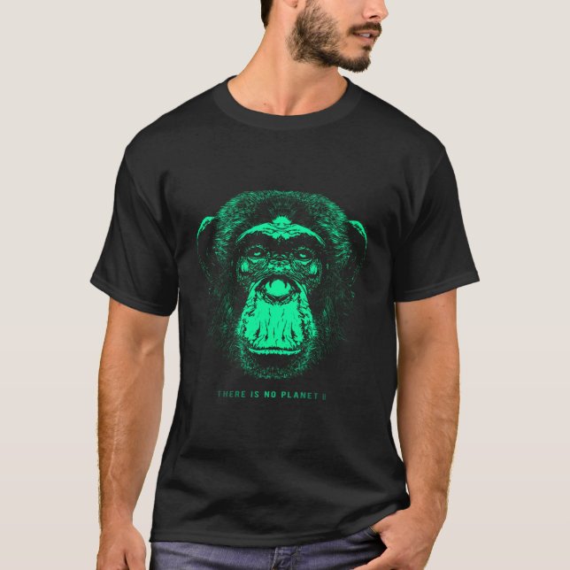 Det finns ingen planet B - klimatförändringarna är T Shirt (Framsida)