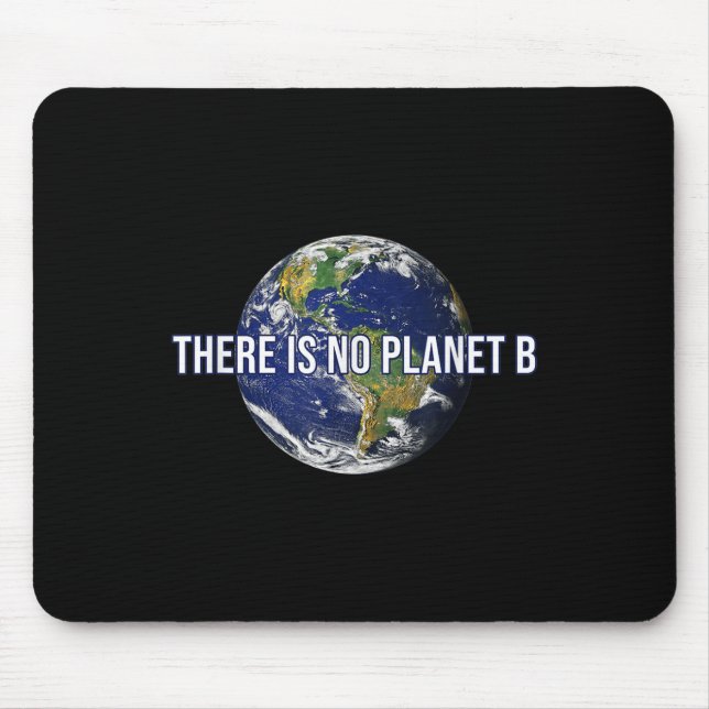 Det finns ingen planet B klimatskydd Musmatta (Framsidan)